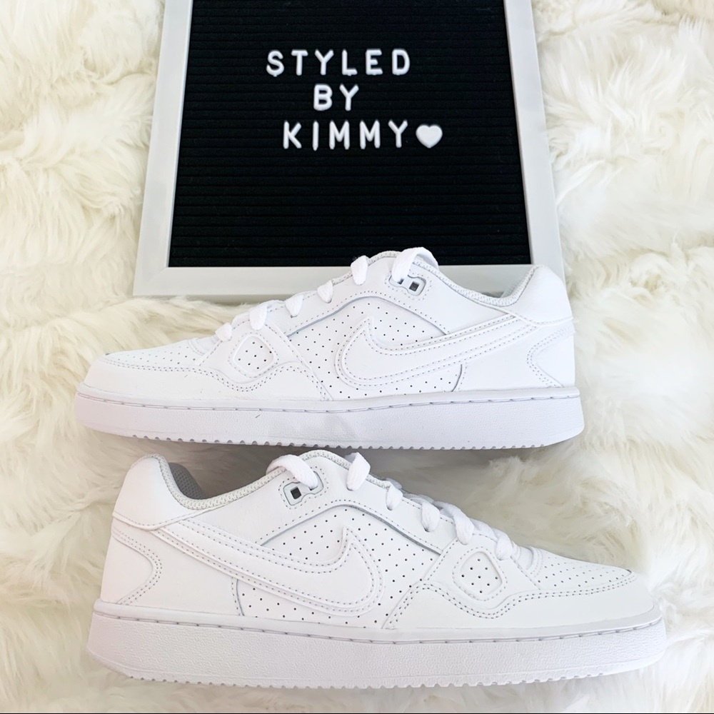 🌸 NIKE Son Of Force Sneakers Shoes White New - Picture 2 of 6